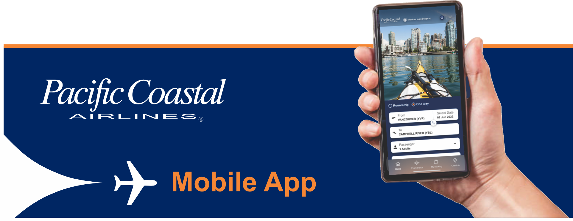 Mobile App Pacific Coastal Airlines Official Website