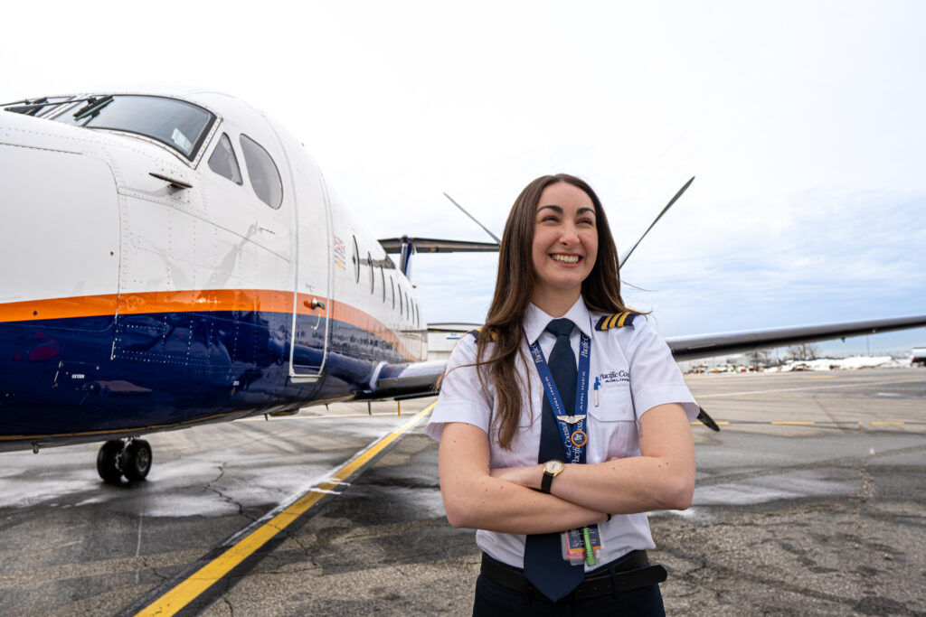 Rachel, B1900 First Officer at Pacific Coastal Airlines